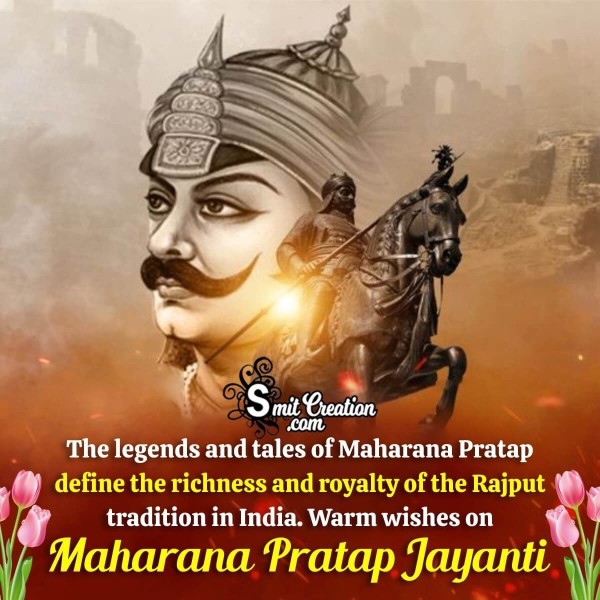 Maharana Pratap Jayanti Wishes, Messages, Quotes Images