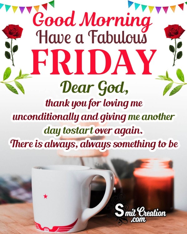 Fabulous FRIDAY Status Pic