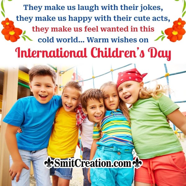 International Children’s Day Message Photo