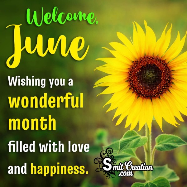 Welcome June Wishing Picture
