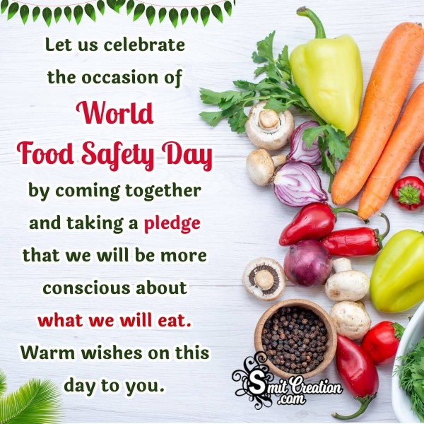 World Food Safety Day Message Picture