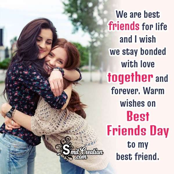 Best Friends Day Wish Photo