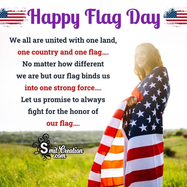 Best Flag Day Message Photo