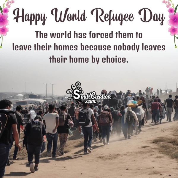 World Refugee Day Whatsapp Status Pic