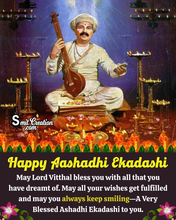 Happy Ashadhi Ekadashi Wish Photo
