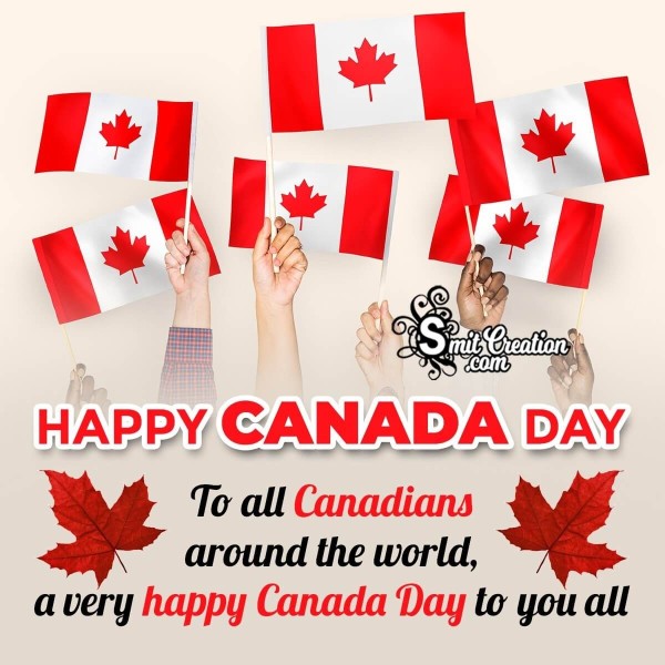 Happy Canada Day FB Status Pic