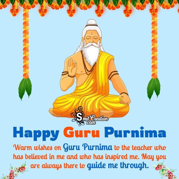 Happy Guru Purnima Wishing Pic
