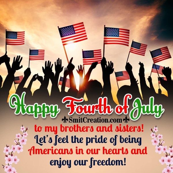 4th July Day Message Image