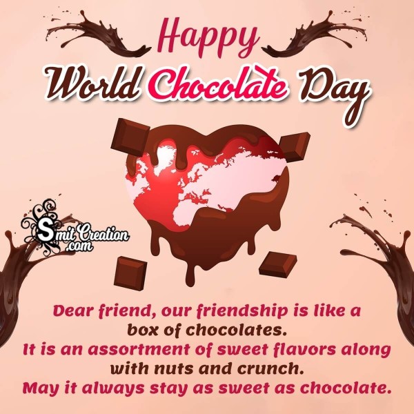 World Chocolate Day Wish For Friend