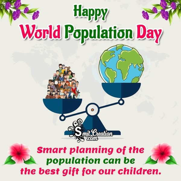 Best World Population Day Message Image