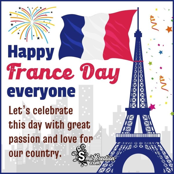 Happy France Day Greetings