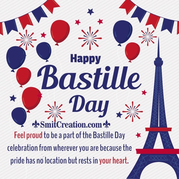Happy Bastille Day For Whatsapp