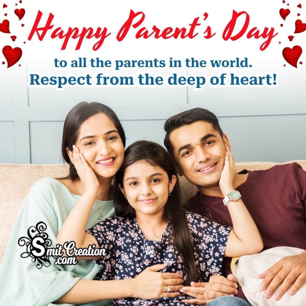 Happy Parents Day To All Parents In The World
