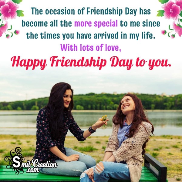 Happy Friendship Day Message Pic