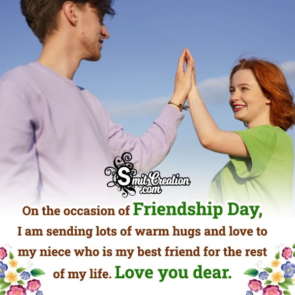 Happy Friendship Day Message To Neice