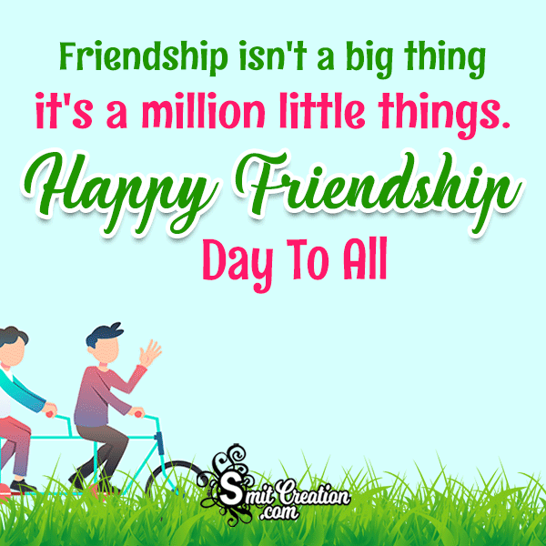 Happy Friendship Day Quote Gif Image