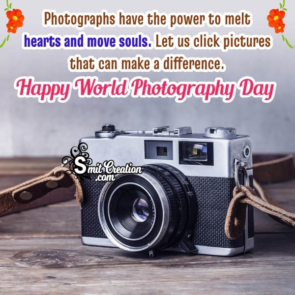 Happy World Photography Day Message Picture