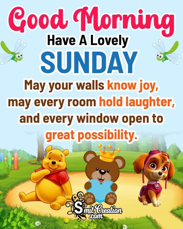 Lovely Sunday Morning Wish