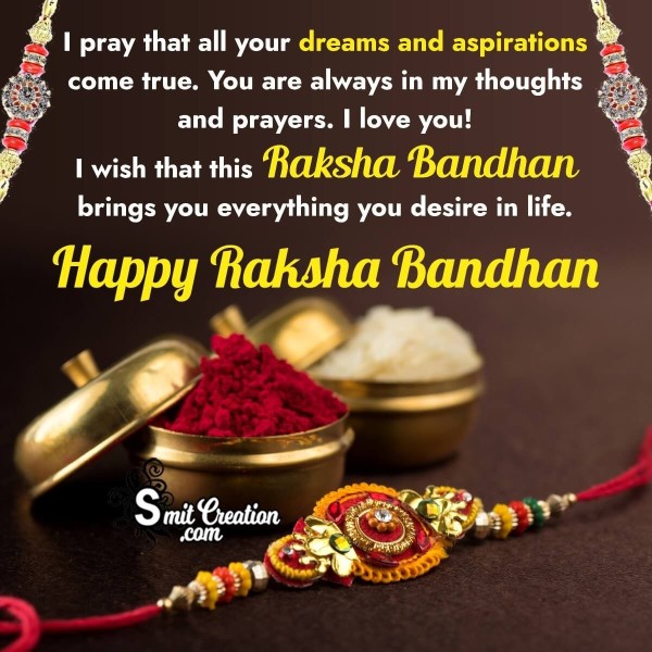 Happy Raksha Bandhan Greeting Picture