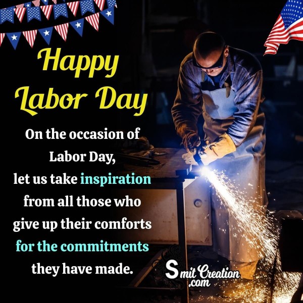 Happy Labor Day Message Pic