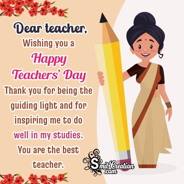 Happy Teachers Day Wish Pic