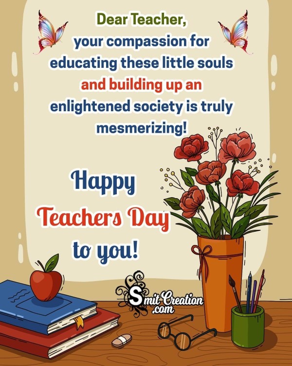 Happy Teachers Day Message Picture