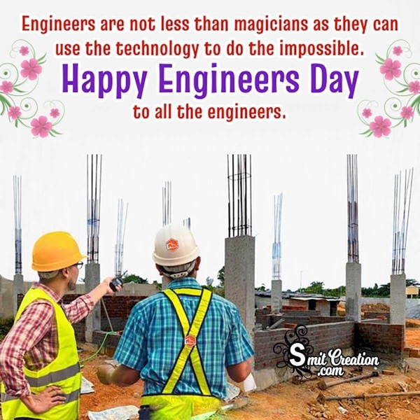 Happy Engineers Day Wish Picture