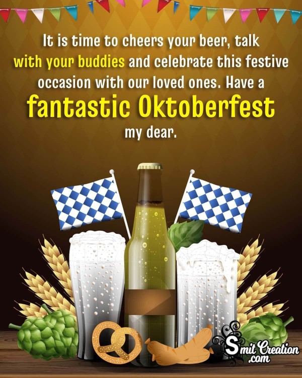 Happy Oktoberfest Message Picture