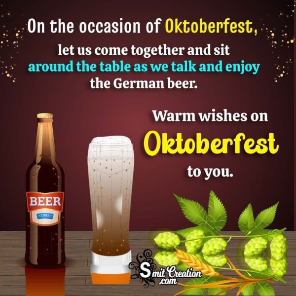 Happy Oktoberfest Greeting Pic