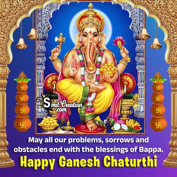 Blessed Ganesh Chaturthi Status Photo