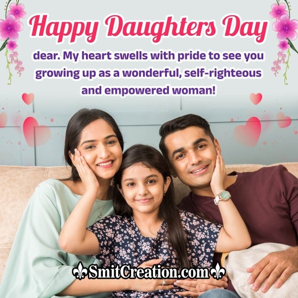 Happy Daughters Day Message Pic