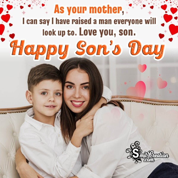 Happy Son’s Day Message Pic