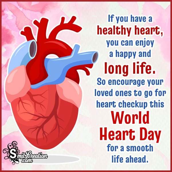 Wonderful World Heart Day Quote Pic