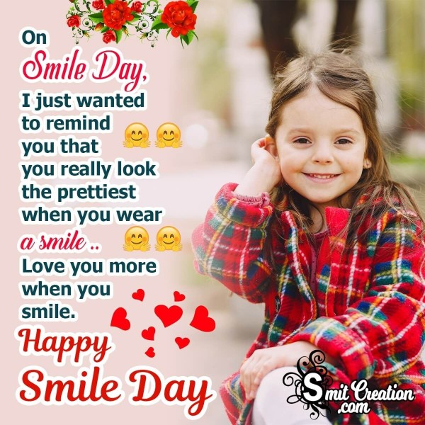 Happy World Smile Day Quote Picture