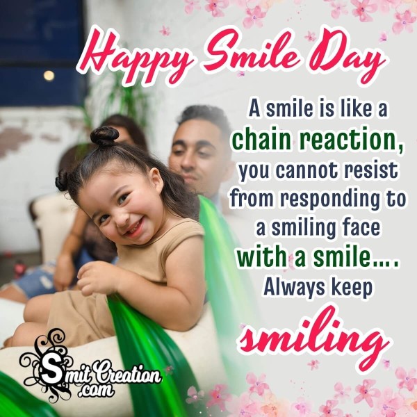 Happy World Smile Day Status Photo