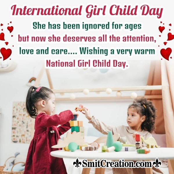 Wishing Warm On International Girl Child Day