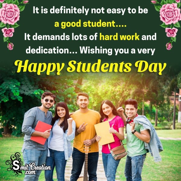 Happy World Student’s Day Wish Pic