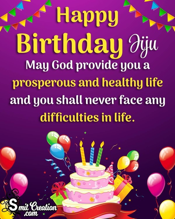 Happy Bithday Jiju Blessing Picture