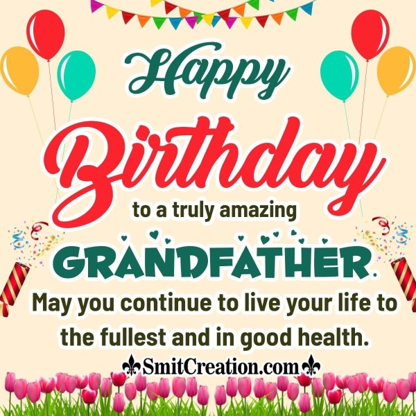 Happy Birthday Wishes For Grandfather