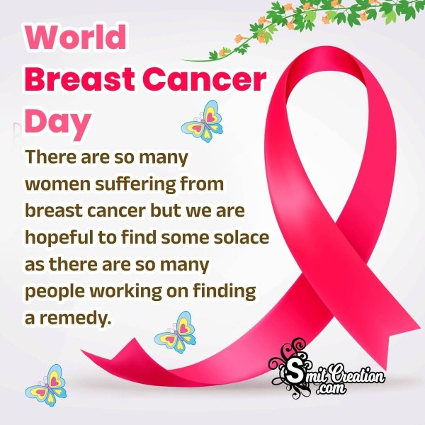 World Breast Cancer Day Message Photo