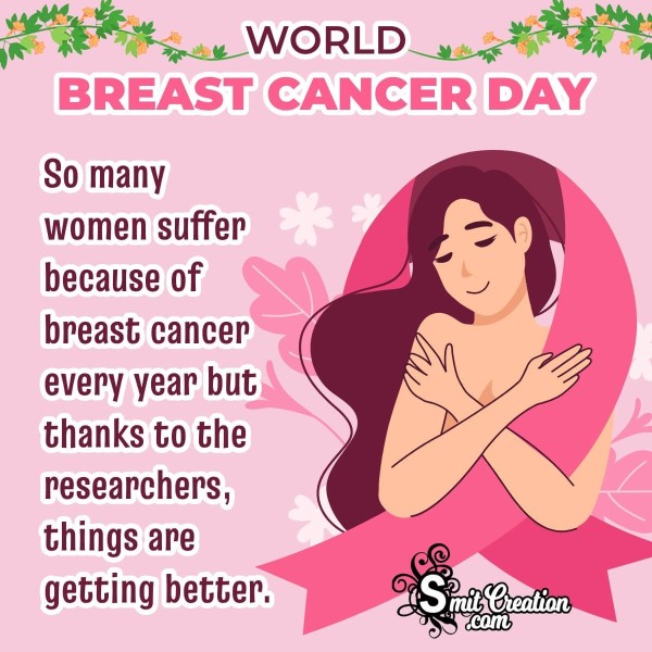 World Breast Cancer Day Quote Pic