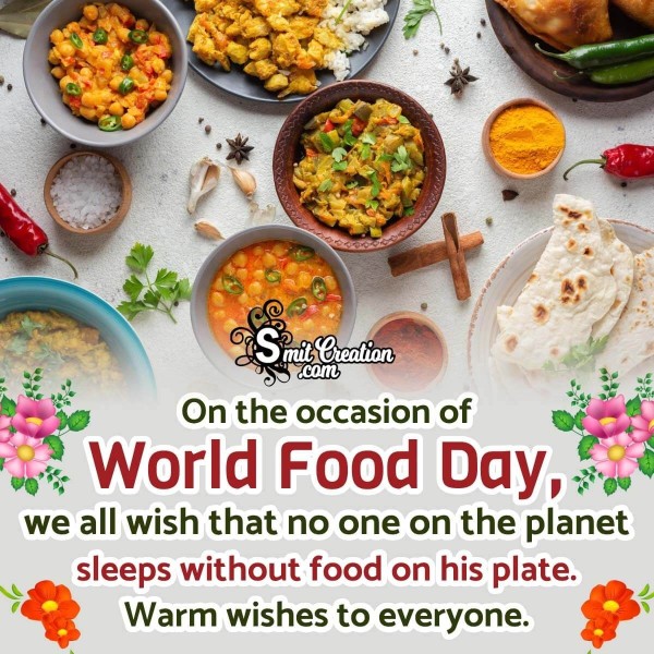 World Food Day Wish Picture
