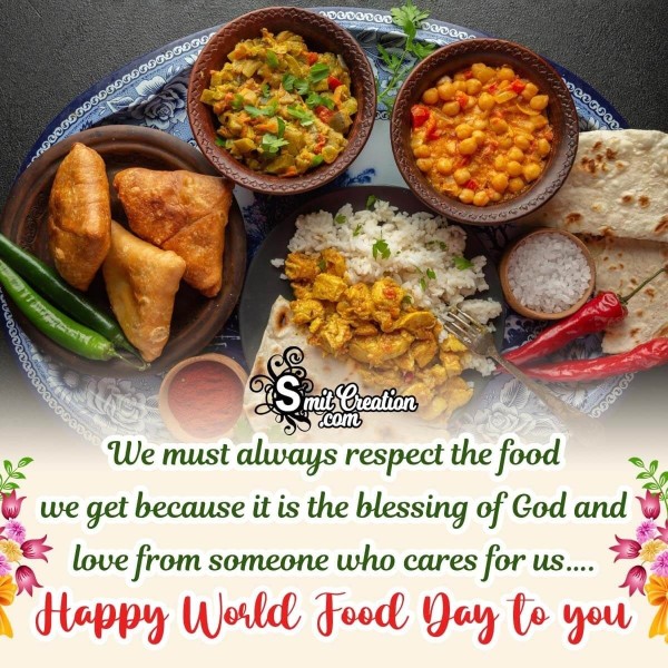 World Food Day Blessing Photo