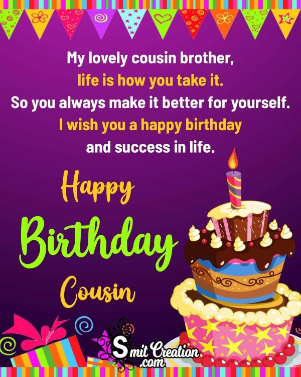 Happy Birthday Cousin Wish Image