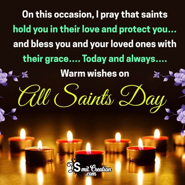 All Saints’ Day Message Pic