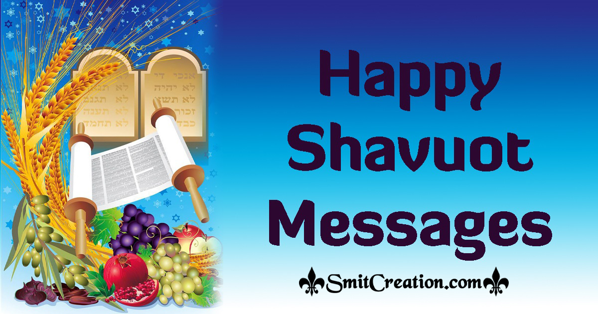 Happy Shavuot Messages