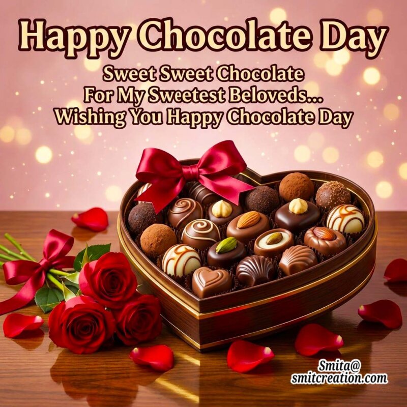Wishing you Happy Chocolate Day
