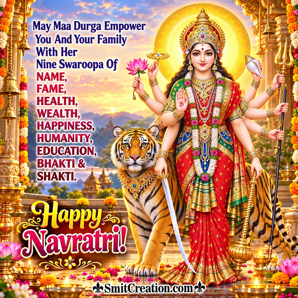 Happy Navratri Wish Image