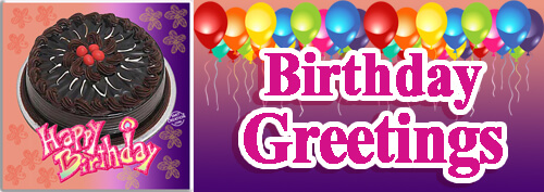 Birthday Greetings