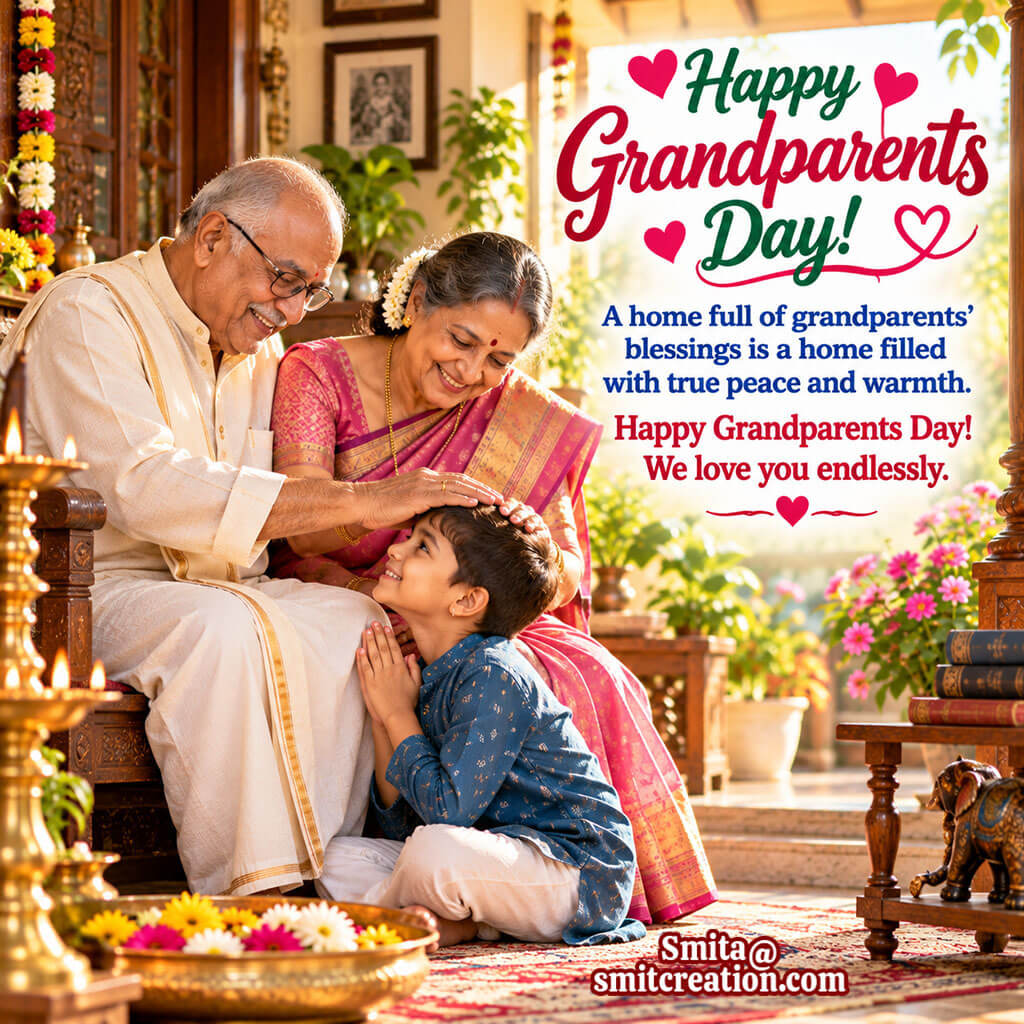 Happy Grandparents day Love Quote